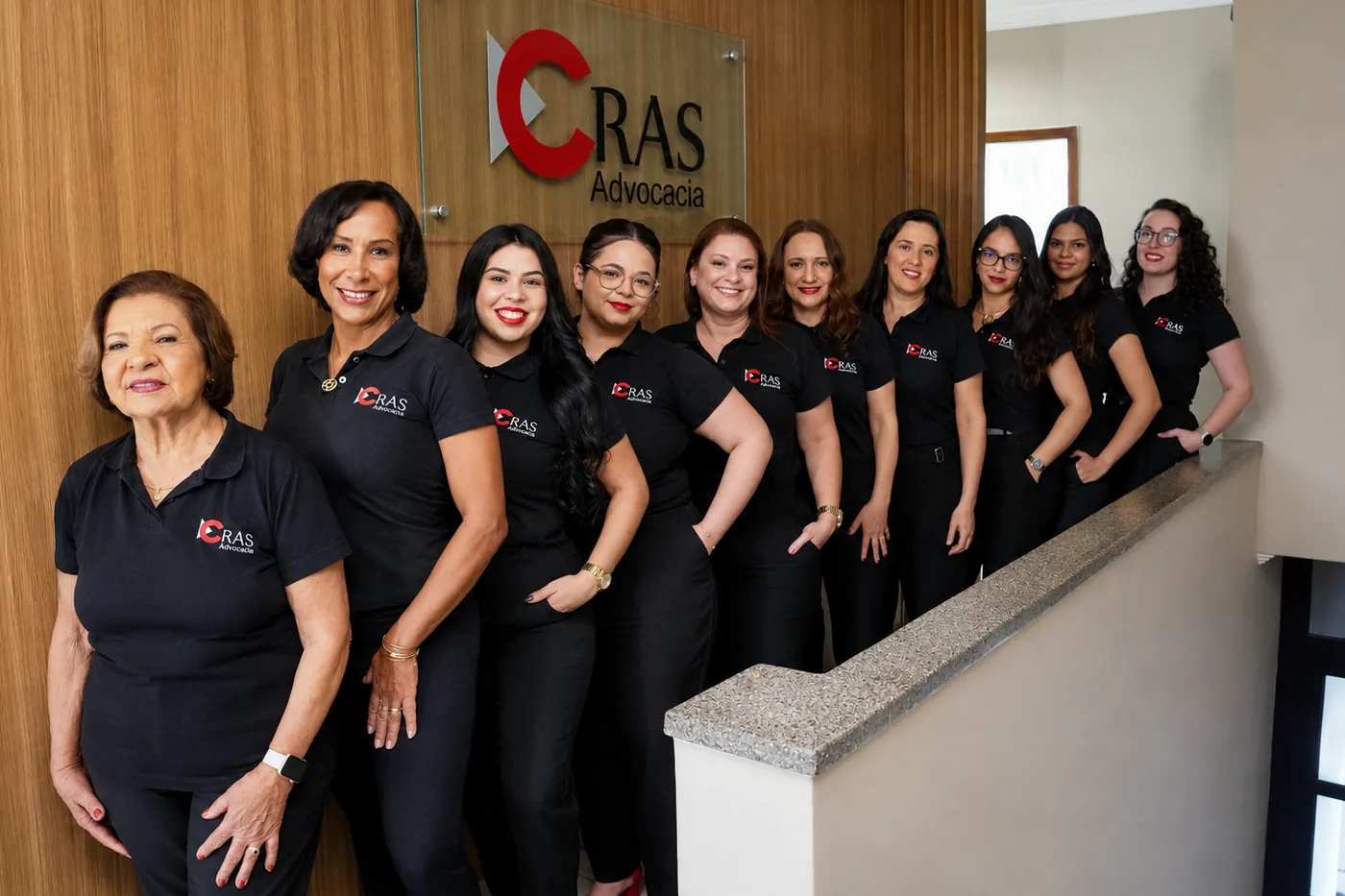 Equipe da CRAS Advocacia, escritório de advocacia em Guarulhos - SP